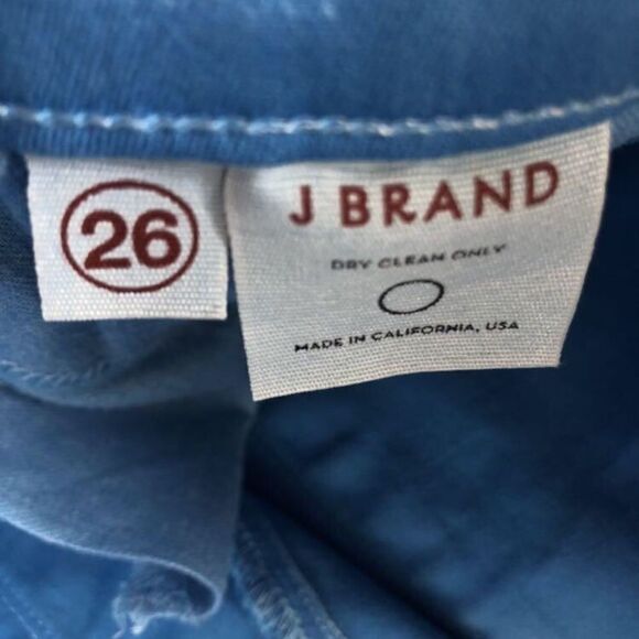 J Brand Coated Blue Denim (Size: 26) 💙 - Picture 7 of 7